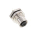 ALBKF12-RMBR4-S0 by Altech Corporation - BULKHEAD CONN. M12 REAR MT. 4-PO