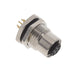 ALBKF12-RPBR8-S0 by Altech Corporation - BULKHEAD CONN. M12 REAR MT. 8-PO