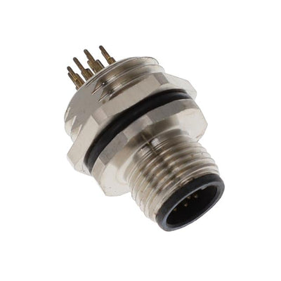 ALBKM12-FMBR12-S0 by Altech Corporation - BULKHEAD CONN. M12 FRONT MT. 12-