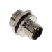 ALBKM12-FMBR4-SL by Altech Corporation - BULKHEAD CONN. M12 FRONT MT. 4-P