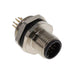 ALBKM12-FPBR12-S0 by Altech Corporation - BULKHEAD CONN. M12 FRONT MT. 12-