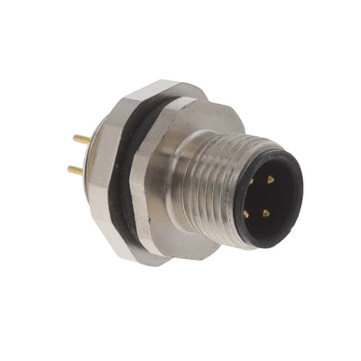 ALBKM12-FPBR4-S0 by Altech Corporation - BULKHEAD CONN. M12 FRONT MT. 4-P