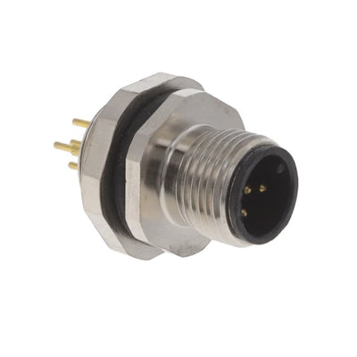 ALBKM12-FPBR5-S0 by Altech Corporation - BULKHEAD CONN. M12 FRONT MT. 5-P