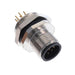 ALBKM12-FPBR8-S0 by Altech Corporation - BULKHEAD CONN. M12 FRONT MT. 8-P
