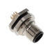 ALBKM12-RMBR12-S0 by Altech Corporation - BULKHEAD CONN. M12 REAR MT. 12-P