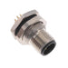 ALBKM12-RPBR8-S0 by Altech Corporation - BULKHEAD CONN. M12 REAR MT. 8-PO