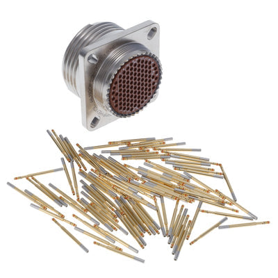 ALM00F23-35S by Amphenol Industrial Operations - CONNECTOR RECPT FMALE 100P GOLD CRIMP