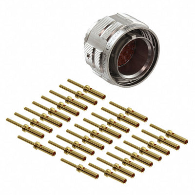 ALM06F17-26P by Amphenol Industrial Operations - CONNECTOR PLUG MALE 26POS GOLD CRIMP