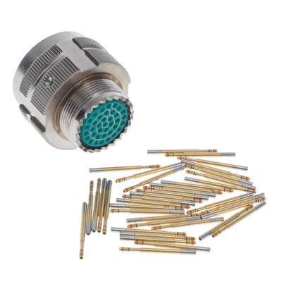 ALM06FD15-35S by Amphenol Industrial Operations - CONNECTOR PLUG FMALE 37POS GOLD CRIMP