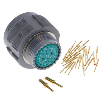 ALM06FD15-ACP(072) by Amphenol Industrial Operations - CONNECTOR PLUG MALE 26POS GOLD CRIMP