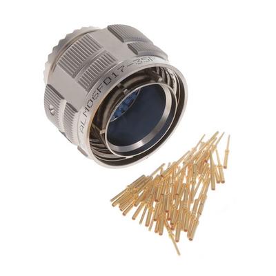 ALM06FD17-35P by Amphenol Industrial Operations - CONNECTOR PLUG MALE 55POS GOLD CRIMP