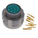 ALM06FD17-8P(072) by Amphenol Industrial Operations - CONNECTOR PLUG MALE 8POS GOLD CRIMP
