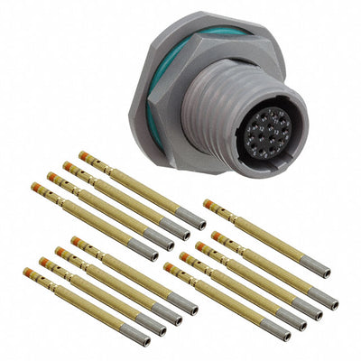 ALM07FD11-35S(072) by Amphenol Industrial Operations - CONNECTOR RECPT FMALE 13POS GOLD CRIMP