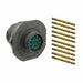 ALM07FD13-98S(072) by Amphenol Industrial Operations - CONNECTOR RECPT FMALE 10POS GOLD CRIMP