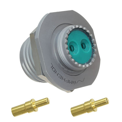 ALM07FD15-2P(072) by Amphenol Industrial Operations - CONNECTOR RECPT MALE 2POS GOLD CRIMP