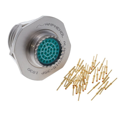 ALM07FD15-35P by Amphenol Industrial Operations - CONNECTOR RECPT MALE 37POS GOLD CRIMP