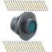 ALM07FD15-35S(072) by Amphenol Industrial Operations - CONNECTOR RECPT FMALE 37POS GOLD CRIMP
