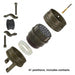 MS3126F-20-41S by Amphenol Industrial Operations - CONNECTOR PLUG FMALE 41POS GOLD CRIMP