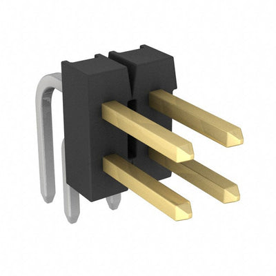 5-104436-2 by TE Connectivity AMP Connectors - CONNECTOR HEADER R/A 4POS 2.54MM