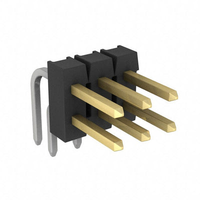 104354-3 by TE Connectivity AMP Connectors - CONNECTOR HEADER R/A 6POS 2.54MM