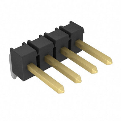 9-102974-0-04 by TE Connectivity AMP Connectors - CONNECTOR HEADER R/A 4POS 2.54MM