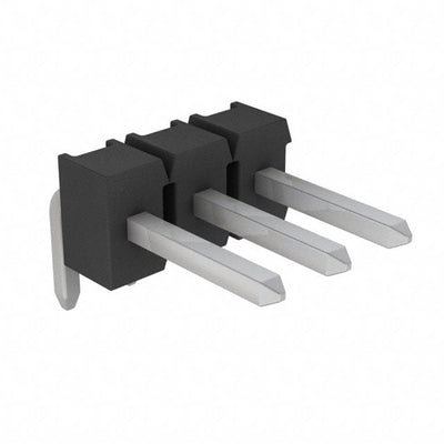9-103329-0-03 by TE Connectivity AMP Connectors - CONNECTOR HEADER R/A 3POS 2.54MM