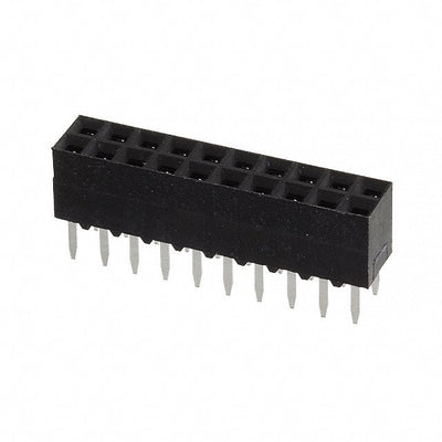 146219-3 by TE Connectivity AMP Connectors - CONNECTOR RECPT 20POS 0.1 GOLD PCB