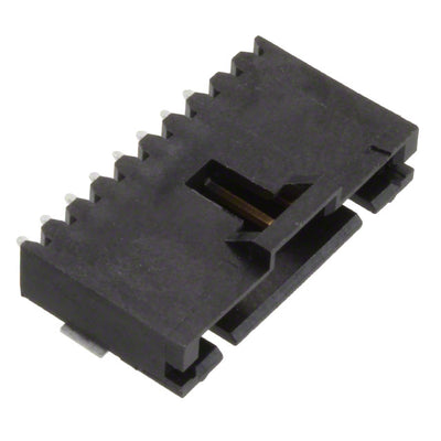147323-7 by TE Connectivity AMP Connectors - CONNECTOR HEADER SMD R/A 8POS 2.54MM