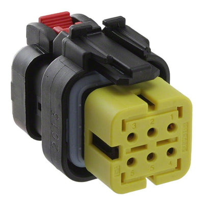 776531-3 by TE Connectivity Deutsch Connectors - CONNECTOR PLUG HSG 6POS 4.50MM