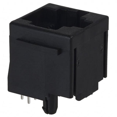 5520259-4 by TE Connectivity AMP Connectors - CONNECTOR MOD JACK 8P8C VERT UNSHLD
