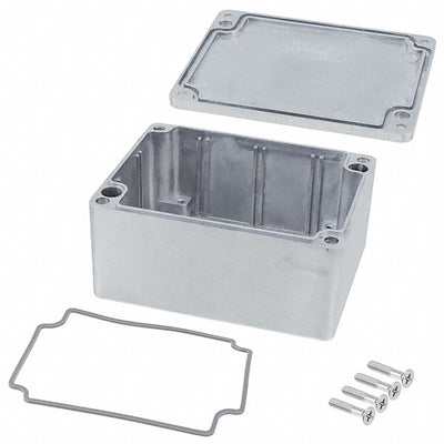 AN-1304-A by Bud Industries - BOX ALUM NAT 4.535""L X 3.543""W