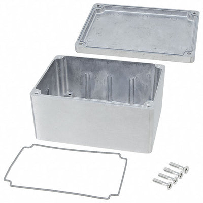 AN-1305-A by Bud Industries - BOX ALUM NAT 5.830""L X 4.252""W