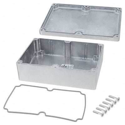 AN-1306-A by Bud Industries - BOX ALUM NAT 6.730""L X 4.670""W