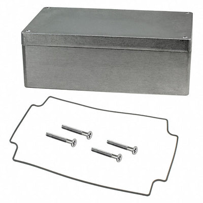 AN-1323-A by Bud Industries - BOX ALUM NAT 10.240""L X 6.300""W