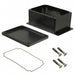 AN-2805-AB by Bud Industries - BOX ALUM BLACK 5.830""L X 4.252""W