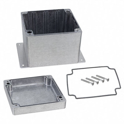 AN-2809-A by Bud Industries - BOX ALUM NAT 4.750""L X 4.750""W