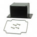 AN-2819-AB by Bud Industries - BOX ALUM BLACK 3.130""L X 2.930""W