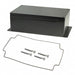 AN-2823-AB by Bud Industries - BOX ALUM BLACK 10.240""L X 6.3""W