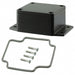 AN-2851-AB by Bud Industries - BOX ALUM BLACK 2.520""L X 2.280""W