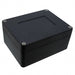 AN-2901 by Bud Industries - BOX ALUM BLACK 4.540""L X 3.880""W