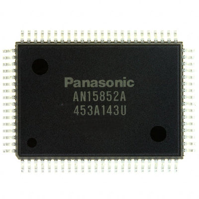 AN15852A-VT by Panasonic Electronic Components - IC AUDIO VIDEO SWITCH 80QFH