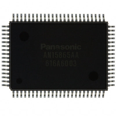 AN15865AAVT by Panasonic Electronic Components - IC VIDEO SWITCH 10IN/5OUT QFH-80