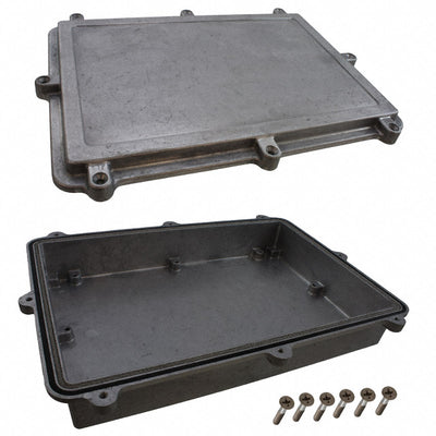 ANS-3833 by Bud Industries - BOX ALUM NAT 10.315""L X 7.165""W