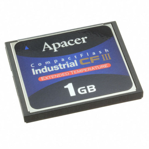 AP-CF001GE3NR-ETNDNRQ by Apacer Memory America - MEMORY CARD COMPACTFLASH 1GB SLC