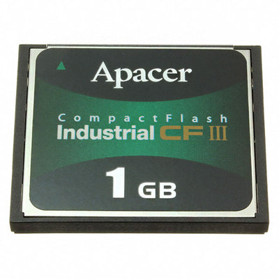 AP-CF001GE3NR-NDNRQ by Apacer Memory America - MEMORY CARD COMPACTFLASH 1GB SLC