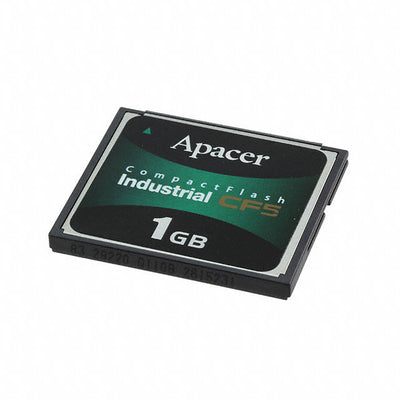 AP-CF001GR9NS-NRA by Apacer Memory America - MEMORY CARD FLASH CARD 1GB SLC