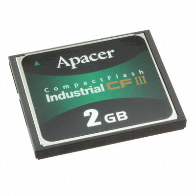 AP-CF002GE3NR-NDNRQ by Apacer Memory America - MEMORY CARD COMPACTFLASH 2GB SLC