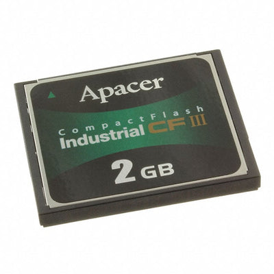 AP-CF002GE3NR-NRQ by Apacer Memory America - MEMORY CARD COMPACTFLASH 2GB SLC