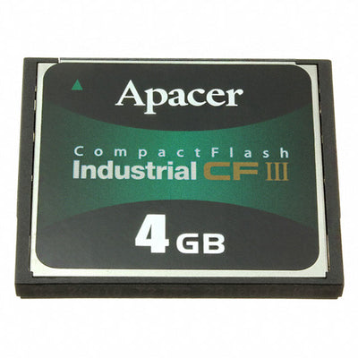 AP-CF004GE3NR-NDNRQ by Apacer Memory America - MEMORY CARD COMPACTFLASH 4GB SLC