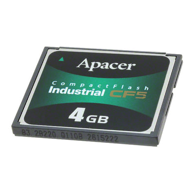 AP-CF004GR9NS-NRA by Apacer Memory America - MEMORY CARD FLASH CARD 4GB SLC